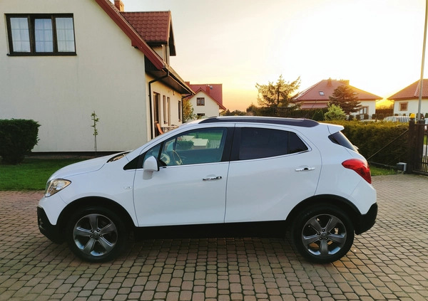 Opel Mokka cena 42900 przebieg: 192000, rok produkcji 2013 z Barwice małe 407